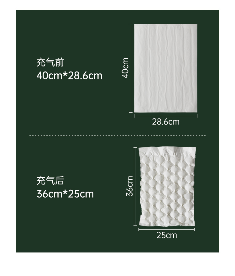 可生物降解膜 白色緩沖牛皮紙葫蘆膜