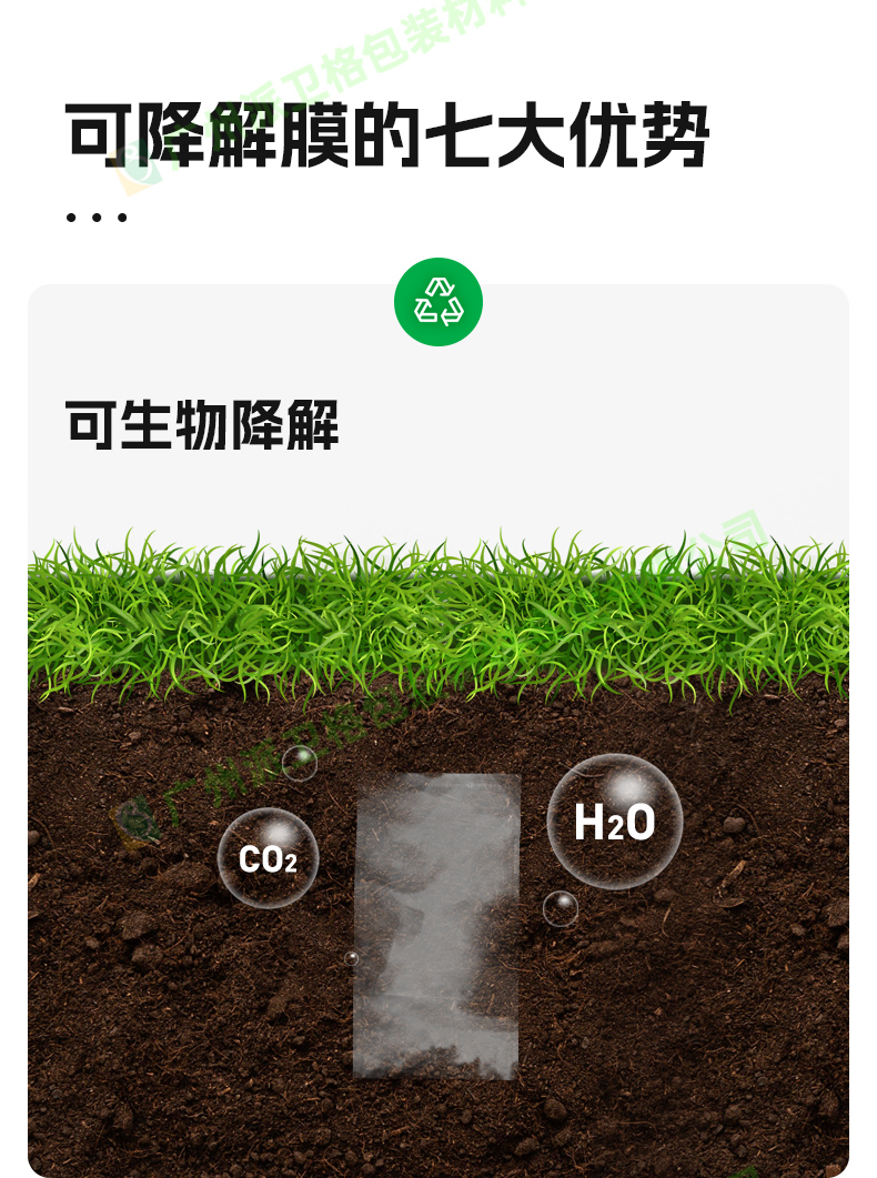 可生物降解膜 填充氣泡枕