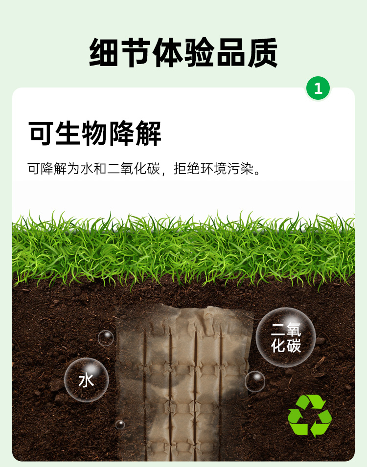 可生物降解膜 牛皮紙緩沖四聯(lián)排