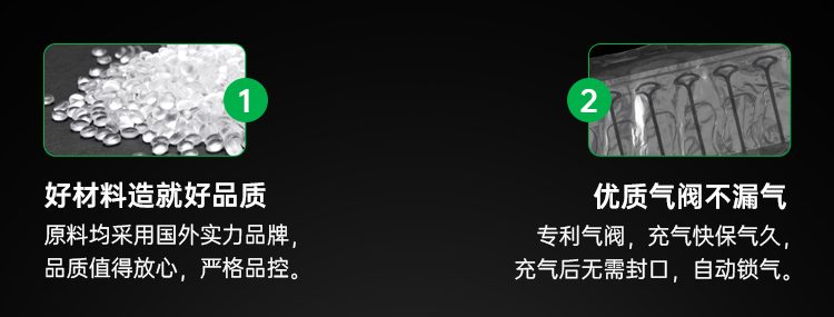 充氣包裝：新料和回收料有什么區(qū)別