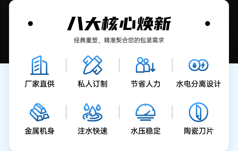 氣柱卷氣泡柱全自動(dòng)注水機(jī)